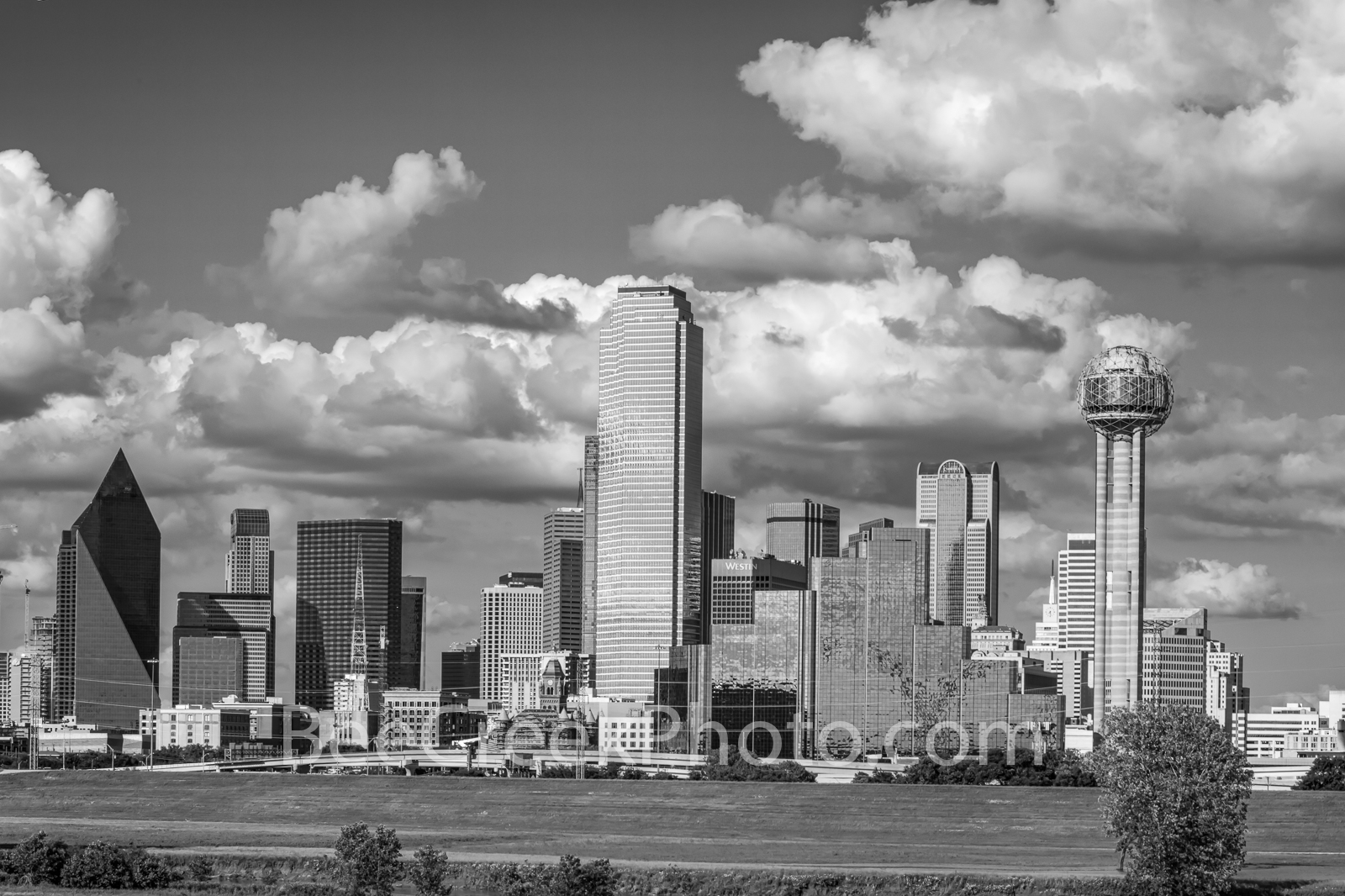 B W Dallas Skyline